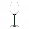 Riedel Riedel Fatto a Mano - grun Old World Syrah Glas 600 ccm / h: 25 cm Riedel Fatto a Mano - зеленое стекло Old World Syrah 600 см3 / высота: 25 см