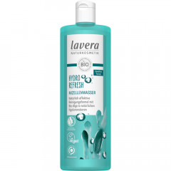 LAVERA Hydro Refresh Mizellenwasser, 400 ml, Лавера Мицеллярная вода для интенсивного увлажнения и свежести, гиалуроновая кислота, 400 мл