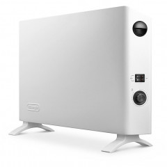 DeLonghi HSX2320F Konvektoren, Yапольный конвектор мощностью от 800 до 2000 Вт, три ступени нагрева,  тонкий корпус, двойная изоляция