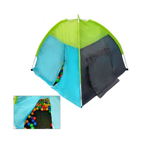 LittleTom Spielzelt Ballebad Kinderzelt Nala mit 120 cm Tunnel Игровая палатка Ballebad Детская палатка Нала с тоннелем 120 см