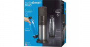 SodaStream SodaStream Wassersprudler Duo Titan 1+1 inkl. Glasflasche, Kunststoffflasche, CO?-Zylinder Машина для приготовления соды SodaStream Duo Titan 1+1, включая стеклянную бутылку, пластиковую бутылку, баллон с CO?