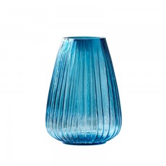 Bitz Bitz Kusintha - Glas blue Vase h: 22 cm Bitz Kusintha - Ваза стеклянная синяя h: 22 см