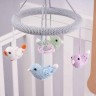 SindiBaba® Baby-Mobile gehakelt mit Rasseln Детский мобиль связанный крючком с погремушками