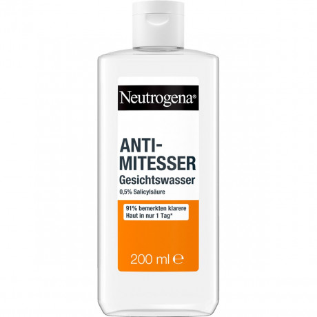 Neutrogena Anti-Mitesser Gesichtswasser, 200 ml, Neutrogena Anti-Mitesser Очищающий тоник с салициловой кислотой против чёрных точек, 200 мл