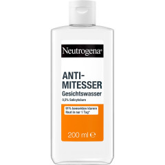 Neutrogena Anti-Mitesser Gesichtswasser, 200 ml, Neutrogena Anti-Mitesser Очищающий тоник с салициловой кислотой против чёрных точек, 200 мл
