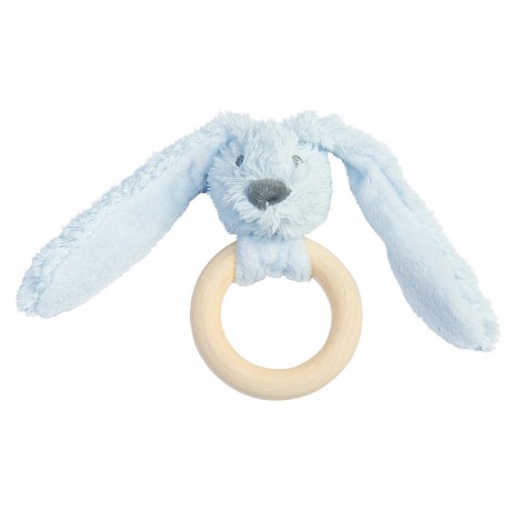 Happy Horse Blue Rabbit Richie Beissring aus Holz Деревянный прорезыватель Blue Rabbit Richie