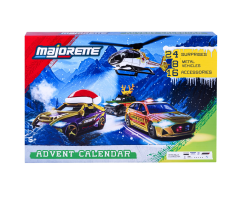 Majorette Mountain Rescue Adventskalender 2026, Majorette адвент-календарь Mountain Rescue 2026 с 8 металлическими машинками и 16 аксессуарами, от 5 лет