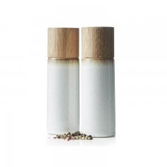 Bitz Bitz Gastro cream Salzmuhle &amp; Pfeffermuhle Set 2-tlg. d: 5 cm / h: 16,7 cm Bitz Gastro cream Salt Mill &amp;amp; Pepper Mill Set 2 шт. д: 5 см / ч: 16,7 см