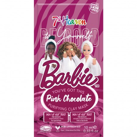 7th. Heaven Barbie Pink Chocolate Purifying Clay Mask Барби Розовая Шоколадная Очищающая Глиняная Маска