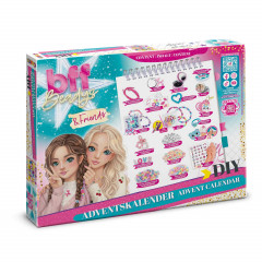 CRAZE BFF Adventskalender, CRAZE детский творческий адвент-календарь с украшениями и аксессуарами, 24 сюрприза
