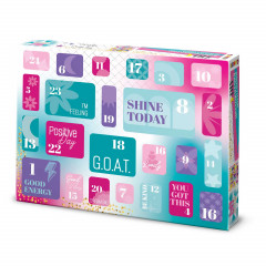 CRAZE BFF Adventskalender, CRAZE детский творческий адвент-календарь с украшениями и аксессуарами, 24 сюрприза