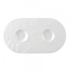 Rosenthal studio-line Rosenthal studio-line Zauberflote Weiss Milch-/Zucker Tablett 30,5 cm Rosenthal studio-line magic flute белый поднос для молока/сахара 30,5 см