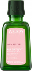 WELEDA Sensitiv Multi-Effekt Gesichtsoel Mandel, 50 ml, Миндальное масло Sensitiv для интенсивного ухода за лицом и снятия макияжа с глаз, без отдушки, 50 мл
