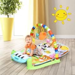 COSTWAY® Spieldecke mit kleinen Klavier  Spielbogen Игровой коврик с небольшой аркой для игры на фортепиано