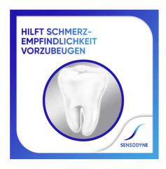 Sensodyne Fluorid Zahncreme, 75ml, Зубная паста с фтором (1426 ppm фторида) 75мл
