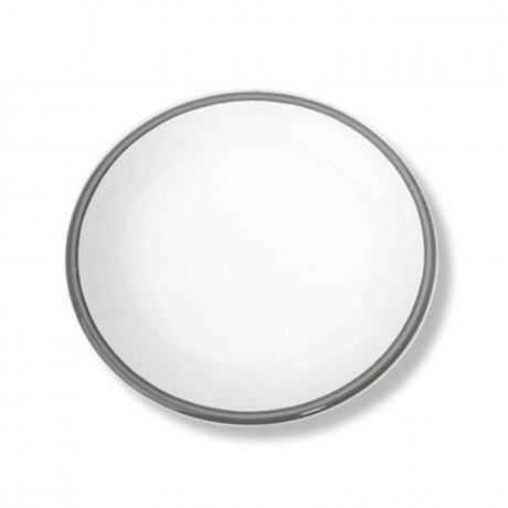 Gmundner Keramik Gmundner Keramik Grauer Rand Mokka-Untertasse ohne Fahne Classic 11 cm Gmundner Ceramics Grauer Rand Блюдце для мокко без бортика Classic 11 см