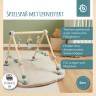 bieco Spieltrapez Spielbogen fur Babys Hohenverstellbar aus Holz Activity Center Baby Spielbogen Игровая арка-трапеция для малышей Деревянный игровой центр с регулируемой высотой Детская арка