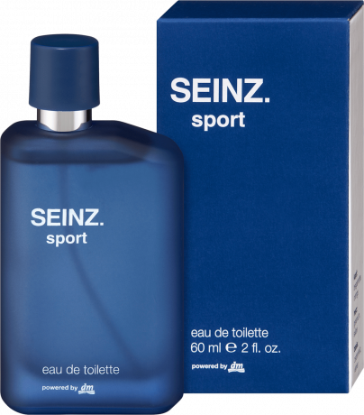 SEINZ. Sport Eau de Toilette, 60 ml, Мужская туалетная вода Sport с цитрусами, шалфеем и кедром, 60 мл