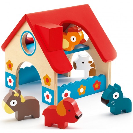 DJECO Erstes Alter Minifarm der kleine Bauernhof Мини ферма первого возраста маленькая ферма