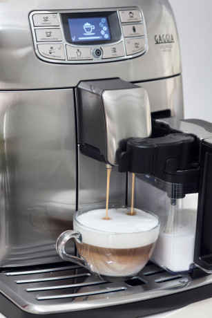 Gaggia Gaggia Kaffeevollautomat Velasca Prestige, Espresso + Espresso Lungo mit nur einem Knopfdruck Полностью автоматическая кофемашина Gaggia Velasca Prestige, Espresso + Espresso Lungo одним нажатием кнопки