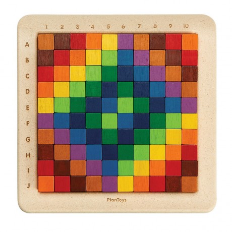 PLANTOYS Lernspiel Zahlwurfel bunt Unit Link Lernspiele Образовательная игра кубики с цифрами красочные Unit Link развивающие игры