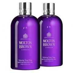 Molton Brown Relaxing Ylang Ylang Bath &amp; Shower Gel Doppelpack (2er Set)  Расслабляющий гель для ванн и душа с иланг-илангом, двойная упаковка (набор из 2 шт.)