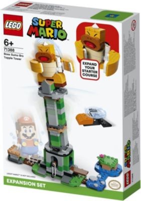 LEGO Super Mario 3er Set: 71388 Kippturm mit Sumo-Bruder-Boss - Erweiterungsset + 71389 Lakitus Wolkenwelt - Erweiterungsset + 71390 Reznors Absturz - Erweiterungsset Набор Super Mario из 3 штук: 71388 Наклоняющаяся башня с набором расширения Sumo Brother