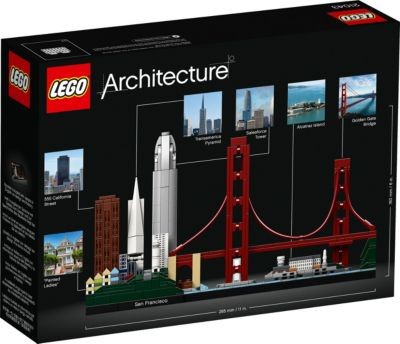 LEGO LEGO Architecture 21043 San Francisco LEGO Архитектура 21043 Сан-Франциско