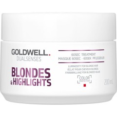 Goldwell (Голдвелл) Blondes &amp; Highlights 60 Sec. Treatment Средство для лечения для волос, 200 мл