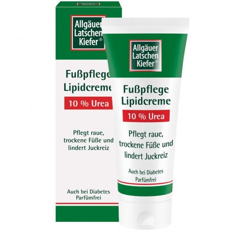 Allgauer Latschenkiefer ALLGAUER LATSCHENK. 10% Urea Fuss Lipidcreme АЛЬГАУ ЛАЧЕНК. 10% липидный крем для ног с мочевиной