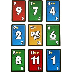 Mattel Skip-Bo Masters Пропустить Бо Мастерс