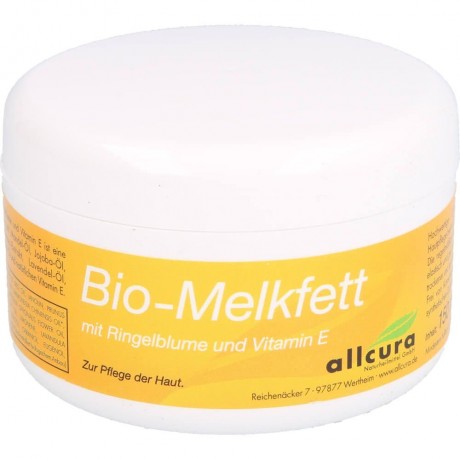 allcura Naturheilmittel MELKFETT BIO mit Ringelblumen und Vitamin E Creme  MELKFETT BIO крем с бархатцами и витамином Е