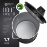 Balter Balter Wasserkocher WK-4, Edelstahl, 1,7 Liter, Doppelwand Design, BPA frei, LED, schwarz  Чайник Balter WK-4, нержавеющая сталь, 1,7 литра, конструкция с двойными стенками, без BPA, светодиод, черный