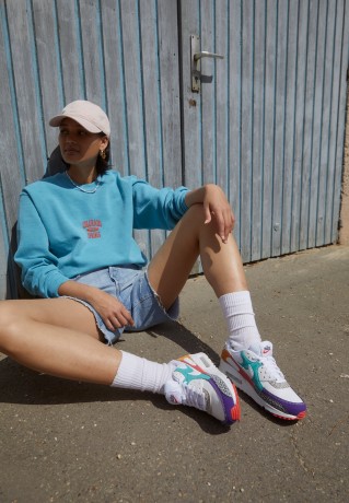 Nike Sportswear AIR MAX 90 SE Sneaker low white/white/light curry/habanero red/washed teal/electro purple AIR MAX 90 SE Низкие кроссовки женские белый/белый/светлый карри/красный хабанеро/бледно-бирюзовый/фиолетовый электро