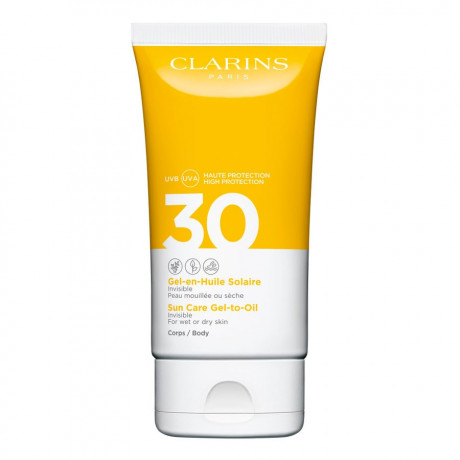 Clarins Gel-en-Huile Solaire Corps LSF 30  Gel en Huile Solaire Corps SPF 30