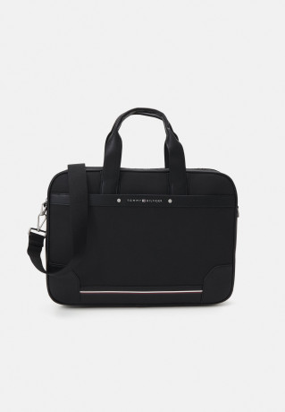 Tommy Hilfiger CENTRAL REPREVE COMPUTER BAG UNISEX Briefcase black CENTRAL REPREVE КОМПЬЮТЕРНАЯ СУМКА УНИСЕКС Портфель черный