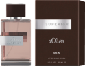 s.Oliver Superior After Shave, Лосьон после бритья мужской  древесно-пряный аромат, увлажнение и уход, Германия, 50 мл