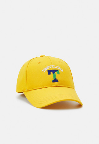 Tommy Hilfiger COLORFUL VARSITY UNISEX Cap college gold ЦВЕТНАЯ УНИВЕРСИТЕТСКАЯ УНИСЕКС Кепка золото колледжа