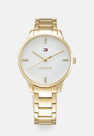 Tommy Hilfiger DIAL WITH ACCENTS Watch gold-coloured ЦИФЕРБЛАТ С АКЦЕНТАМИ Часы золотого цвета
