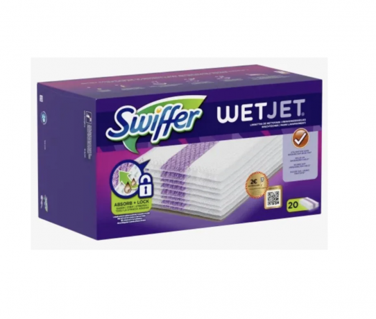 Swiffer Bodentücher Wet Jet Nachfullpack, 20 St Салфетки для швабры с распылителем WET JET, 20 шт