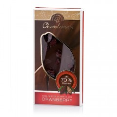 Krauterhaus Sanct Bernhardt Premium dark Chocolate 70% Cocoa · Cranberry, 100 г