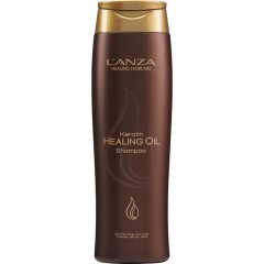Lanza (Ланза) Keratin Healing Oil Shampoo Восстанавливающий Шампунь для волос, 300 мл