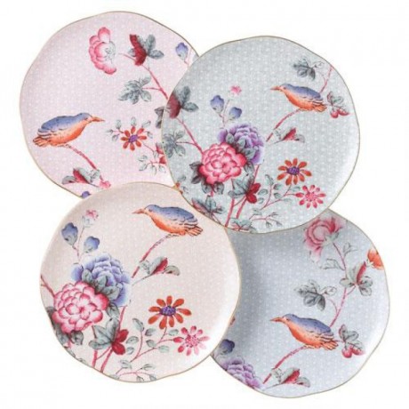 Wedgwood Wedgwood  'Harlequin Collection Cuckoo' Desserteller-Set 4-tlg. 21 cm Wedgwood "Harlequin Collection Cuckoo" Набор десертных тарелок из 4 предм. 21 см