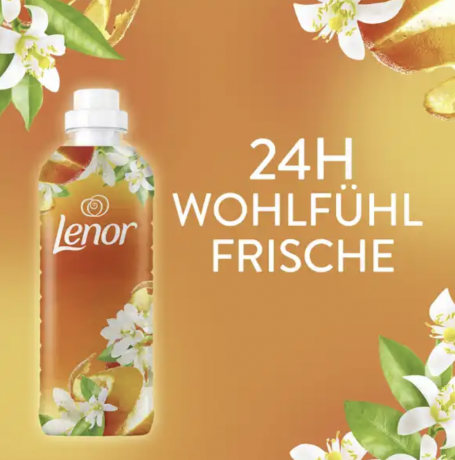 Lenor Weichspuler Konzentrat Orange Verbena Vorteilsgrobe 59WL, Кондиционер для белья Апельсин Вербена 59 загрузок