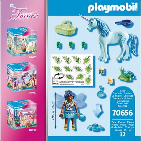 PLAYMOBIL PLAYMOBIL 70656 Einhorn mit Heiler-Fee PLAYMOBIL 70656 Единорог с феей-целительницей