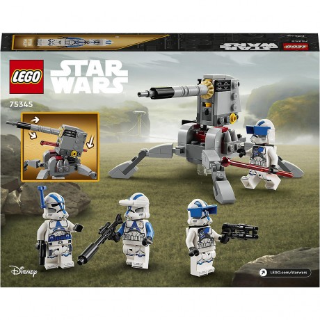 LEGO LEGO Star Wars 75345 501st Clone Troopers Battle Pack LEGO Star Wars 75345 Боевой набор 501-го солдата-клона