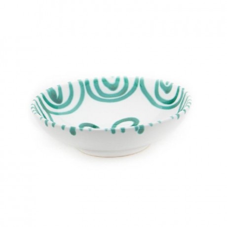 Gmundner Keramik Gmundner Keramik Grungeflammt Schale gross d: 17 cm / h: 4,8 cm / 0,2 L Керамическая чаша Gmundner с зеленым пламенем, большая д: 17 см / высота: 4,8 см / 0,2 л