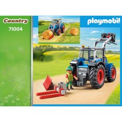 PLAYMOBIL PLAYMOBIL 71004 Grosser Traktor mit Zubehor Большой трактор PLAYMOBIL 71004 с принадлежностями
