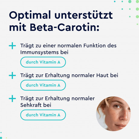 Gloryfeel Beta-Carotene Tanning Капсулы для загара с бета-каротином, с экстрактом моркови, провитамин А для зрения, кожи и иммунной системы, 200 капсул (хватит на 6 месяцев)