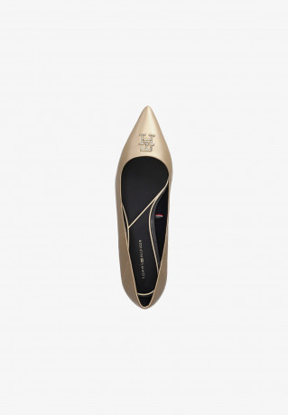 Tommy Hilfiger Ballet pumps gold Балетные туфли золото